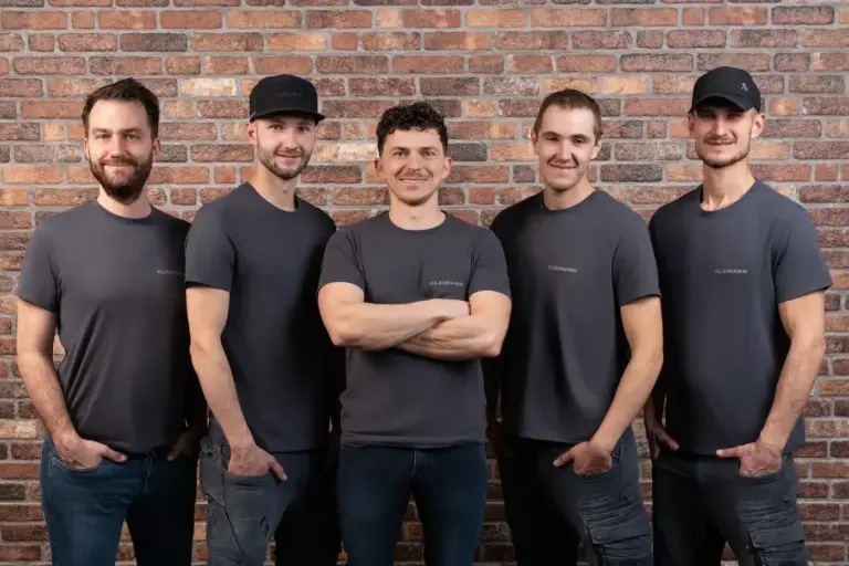 Team der Glaserei Kleimann aus Mühlhausen-Ehingen